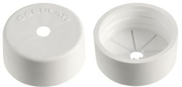 Schlauchstopfen für Artikel E1610437/38, weiß