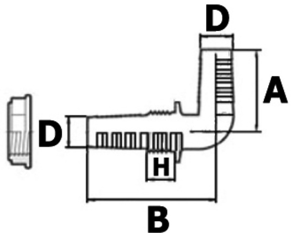 Gleitung aus Thermopolymer 1/2" x 11-13 mm