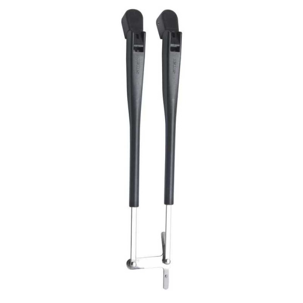 Vetus Parallelwischerarm, schwarz, 386-471mm