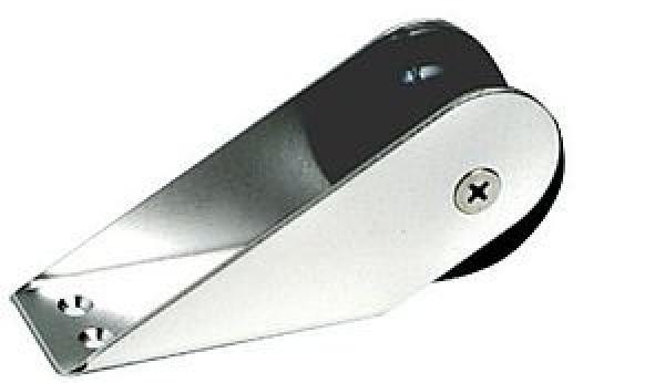 Bugrolle aus Edelstahl 155 x 51 mm