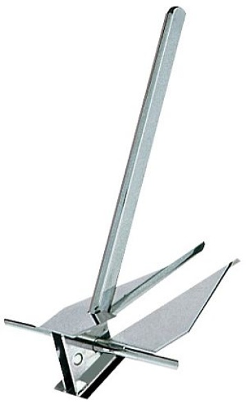 Danforth Anker, rost. Edelstahl 7 kg