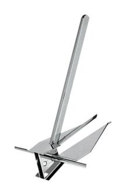 Danforth Anker, rost. Edelstahl 9 kg