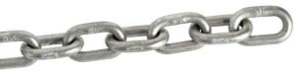 Kalibrierte Kette feuerverzinkt 6 mm