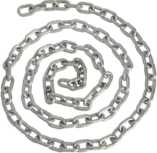 Kalibrierte Kette feuerverzinkt 10 mm