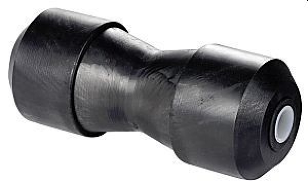 Kielrolle mit Kunststoffkern 85 mm schwarz