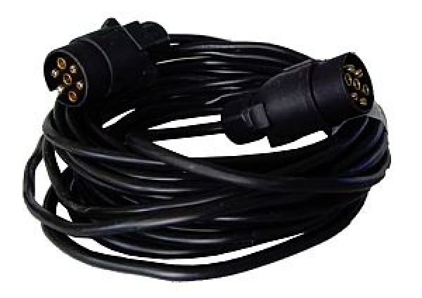 Verlängerungskabel Anhänger 2-Stecker/7-polig 5m