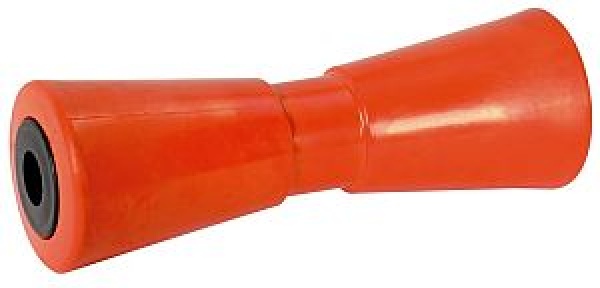 Kielrolle, Stahlkern, orange 286 mm