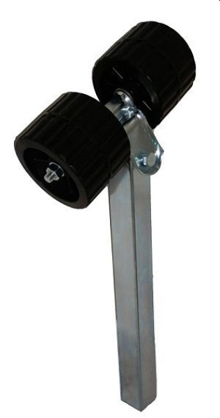 Seitenrolle, Kastenrohr 40 mm