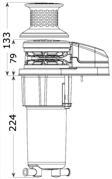 Lewmar VX1L 12V 500W Ankerwinden-Set 6/7 mm ohne Spillkopf - Zusatzbild 3