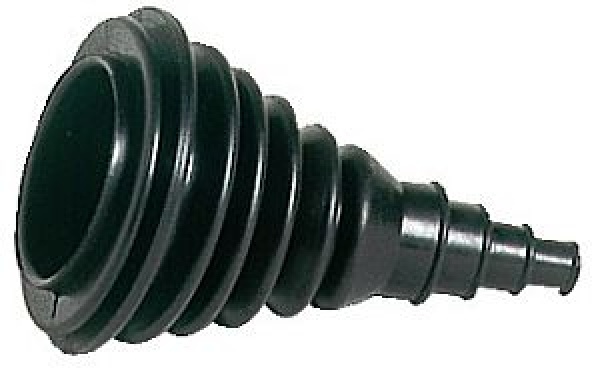 Maxi Kabeldurchlaßbalg, schwarz