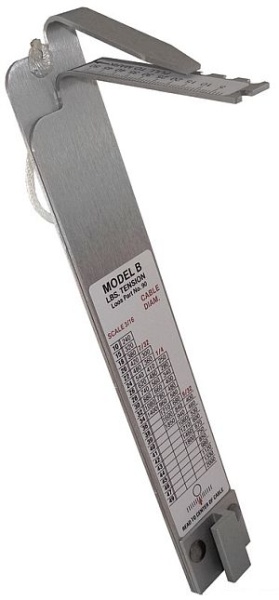 Loos Dehnungsmesser f. Seile 2,5/3/4 mm