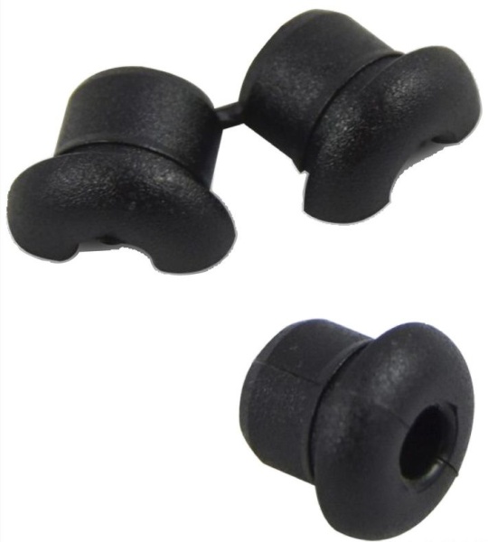 Nylondurchgang f. Ø 10mm Löcher