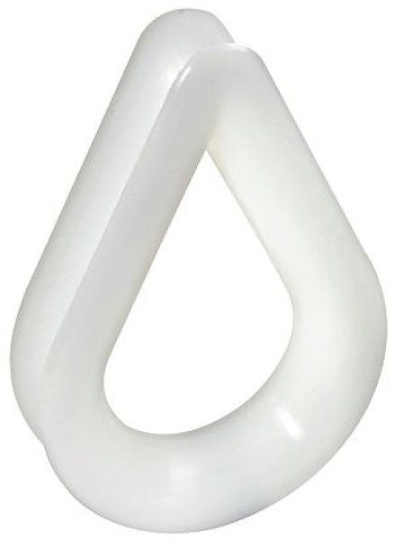 Kausche, weißes Nylon Ø 18 mm