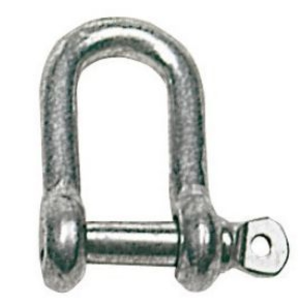 Schäkel aus verzinktem Stahl 8 mm