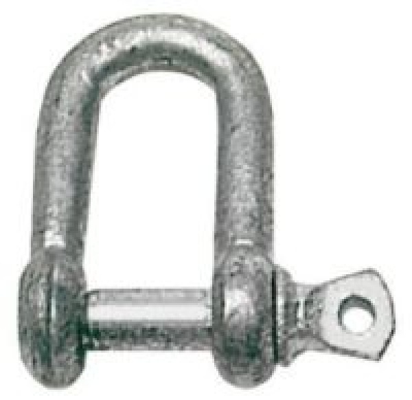 Schäkel aus verzinktem Stahl 10 mm