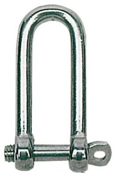 Lange Schäkel AISI 316 4 mm