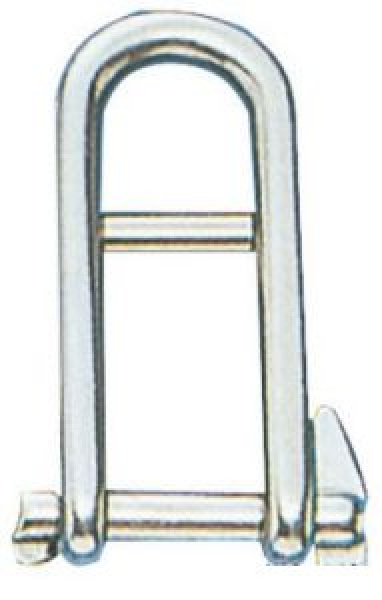 Schäkel m. Schnappverschluss AISI 316 8 mm