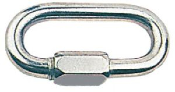 Karabinerhaken m. Schraubverschluss AISI 316 10 mm