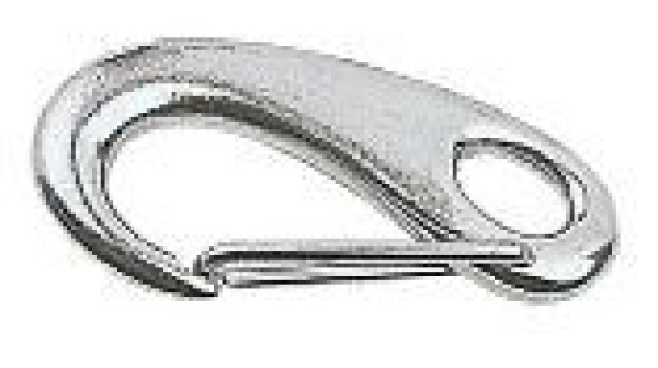 Schnappschäkel AISI 316 m. Federverschluß 100 mm