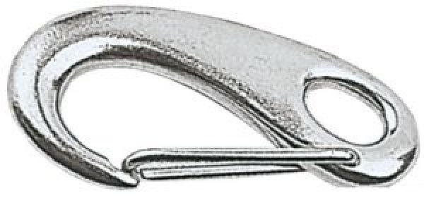 Schnappschäkel AISI 316 m. Federverschluß 31 mm