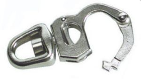Schnppschäkel AISI 316, Schnappverschluß 85 mm