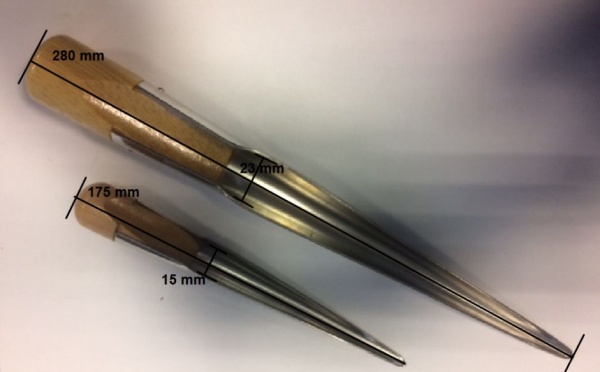 Marlspieker aus VA-Stahl, groß