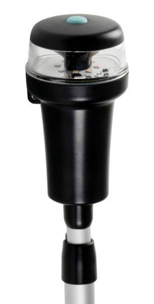 Navigationslicht 360° weiß auf ausziehbarem Schaft