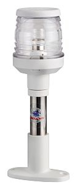 Compact Lampenschaft 20 cm Leuchte weiß