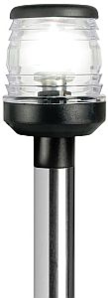 Klappbarer VA-Stahl-Schaft Kunstoff schwarz 60 cm