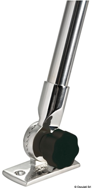 Led Schaft, klappbar 360° Kunstoff schwarz 60 cm