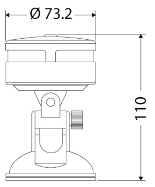 Navilight 360° zweifarbiges Licht 1NM