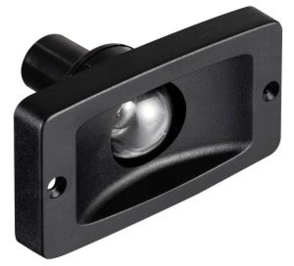 Heckleuchte zum Einbau aus ABS, schwarz