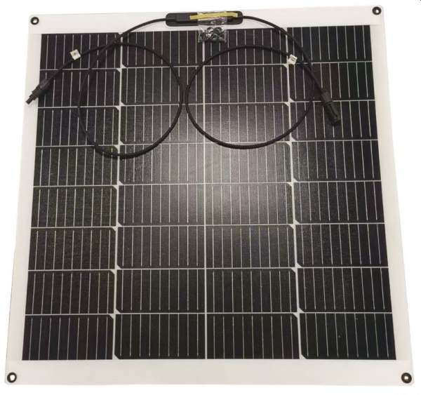 75-W-Solarpanel 739 x 731 x 2,5 mm