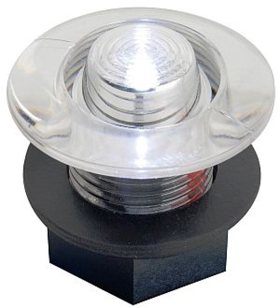 Orientierungslicht Polycarbonat transp. LED blau