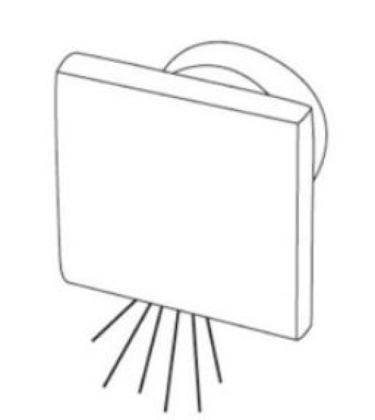 SQUARE LED-Einbau Orientierungslicht Lumen: 9