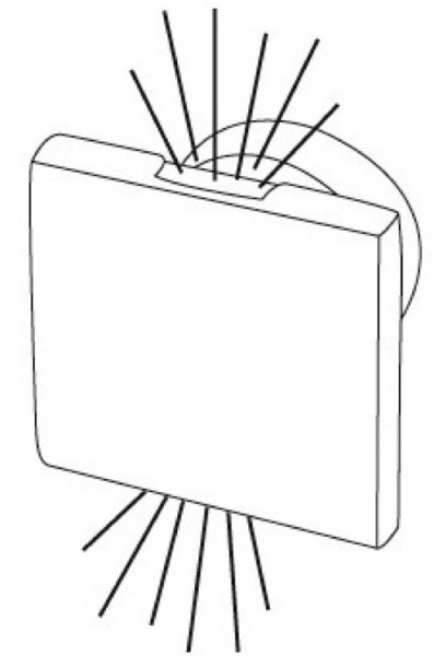 SQUARE LED-Einbau Orientierungslicht Lumen: 5