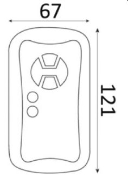 Brückenfernsteuerung ohne Kabel 12V LED-Scheinw.