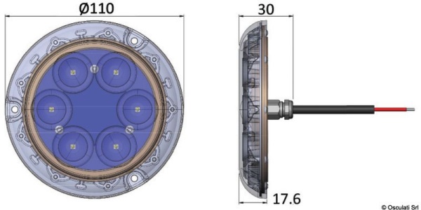 PIRANHA P6 HIGH POWER LED RGBW 12/24V