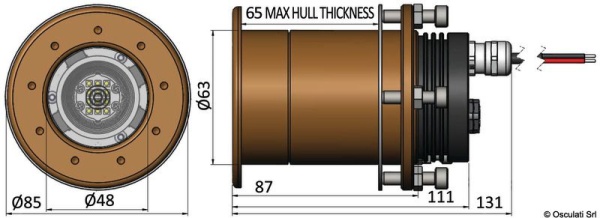 MAKO M12 LED weiß 12V