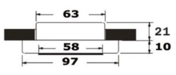 Capella LED-Leuchte, hochglanzpoliert weiß - Zusatzbild 1