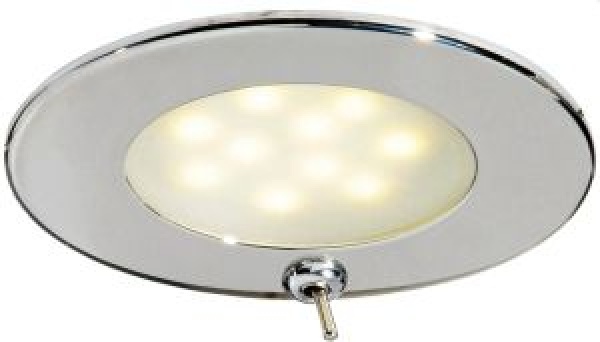 LED-Einbauleuchte Atria hochglanzpoliert 2 W