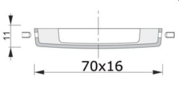 Andromeda Orientierungsleuchte 5 LEDs weiß - Zusatzbild 1
