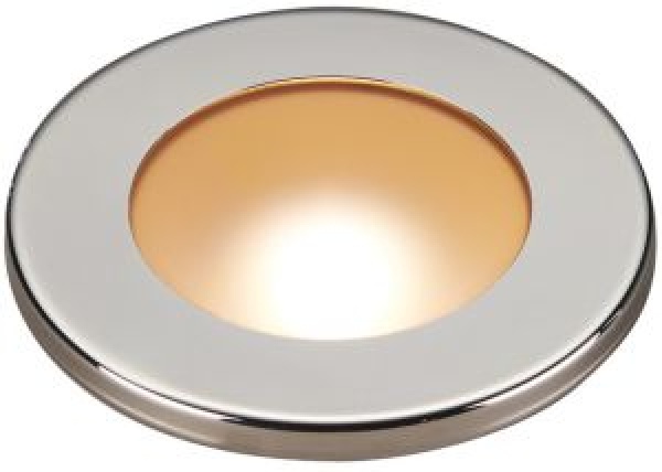 Polis extraflache LED-Einbaulicht weiß + rot