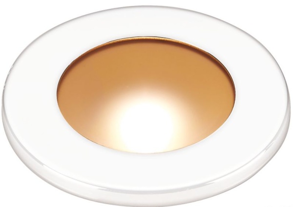 Polis LED-Einbauleuchte Typ: B ohne Schalter weiß/rot LED