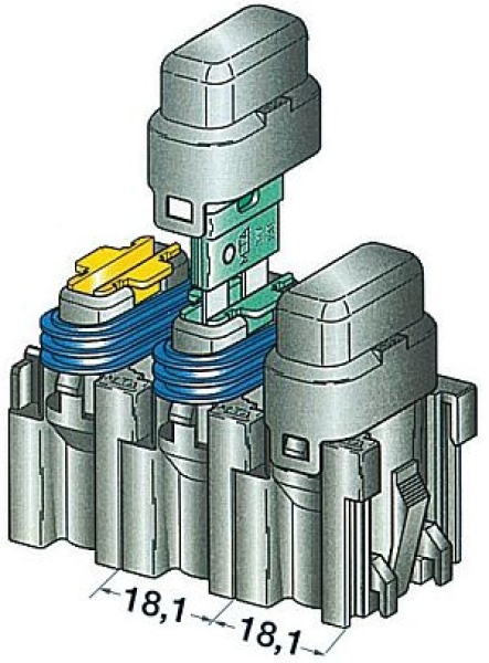 Sicherungshalter m.Deckel 30 A