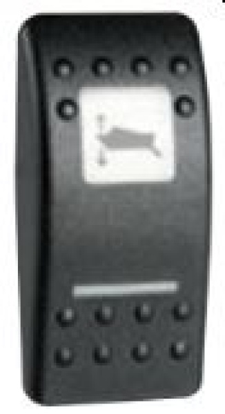 Wippschalter, beleuchtend Trim Aussenborder B