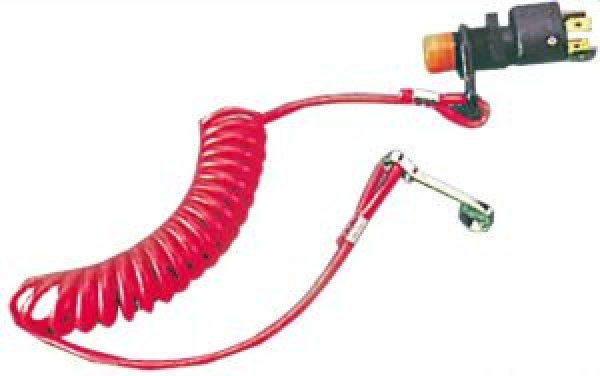 Quickstopp-Schalter für Starter mit Sicherheitsschlüssel