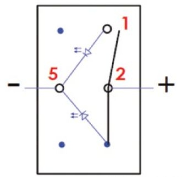 Marina R Wippschalter OFF-(ON)