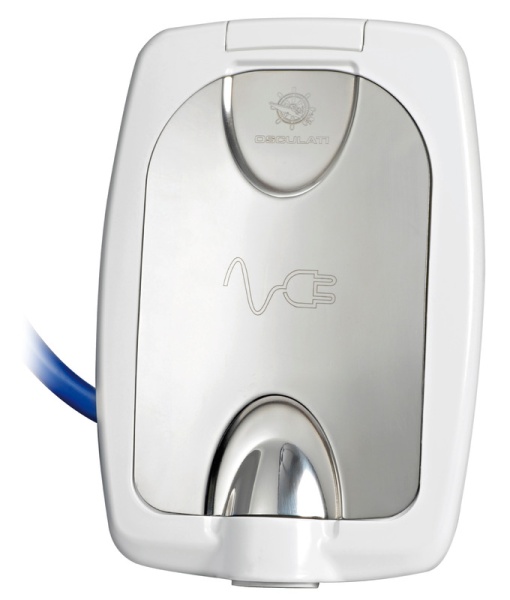 R-Evolve drehbarer Einbaustecker 16 A