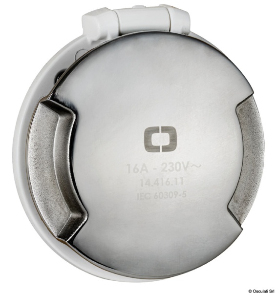 Cruiser VA-Stahl Steckdose 16 A